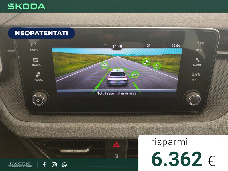 Skoda Kamiq Black Dots 1.0 TSI 115 CV DSG