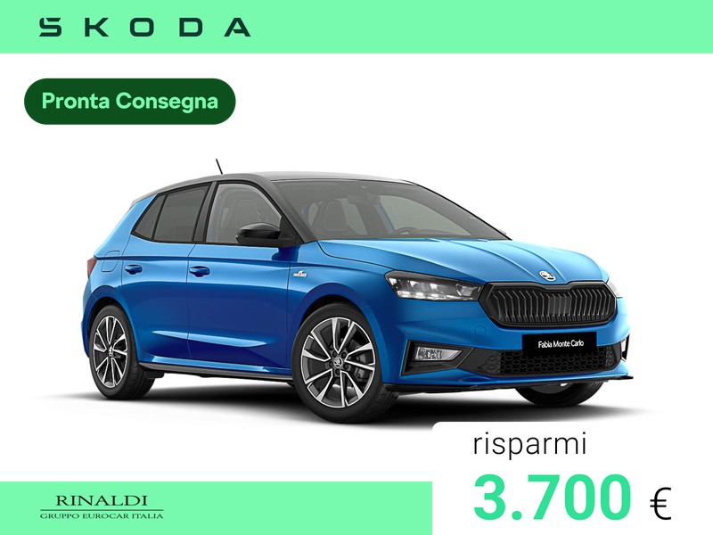 Skoda Fabia 1.0 tsi evo monte carlo 95cv