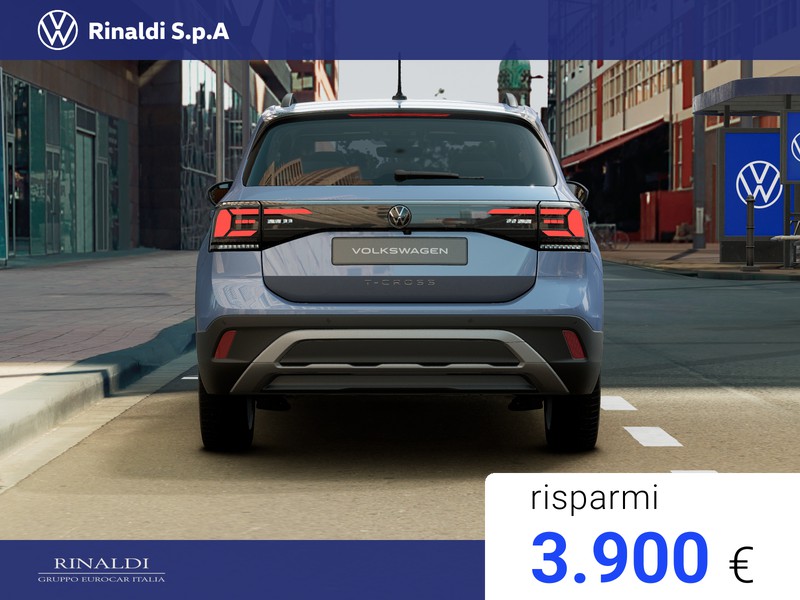 Volkswagen T-Cross 1.0 tsi edition plus 115cv