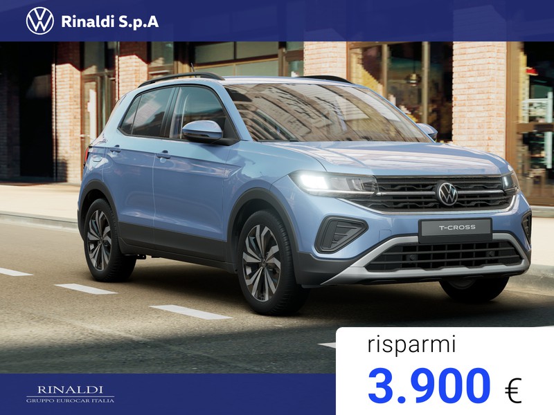 Volkswagen T-Cross 1.0 tsi edition plus 115cv