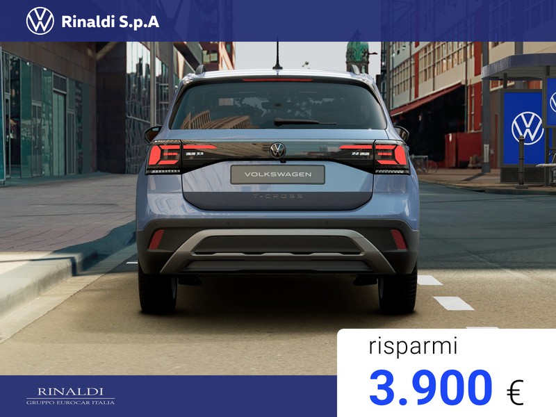 Volkswagen T-Cross 1.0 tsi edition plus 115cv