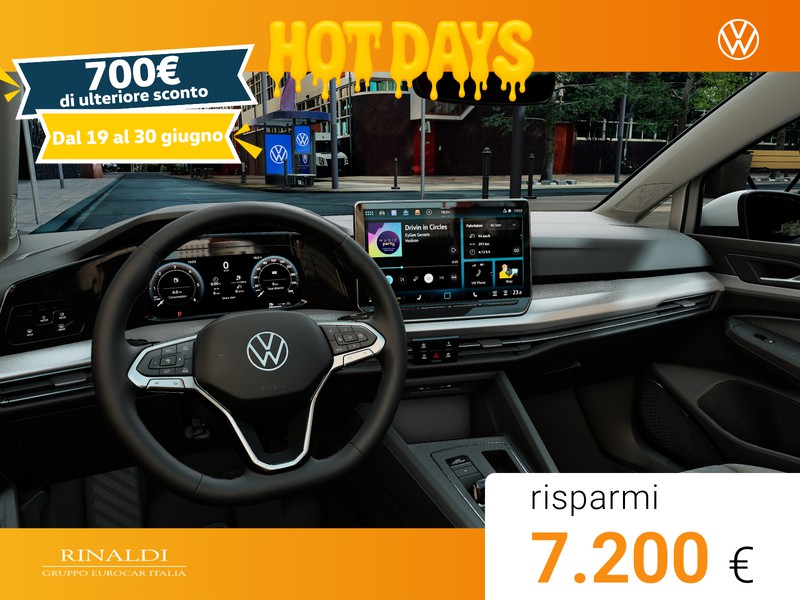 Volkswagen Golf 1.5 tsi ehybrid edition plus 204cv dsg
