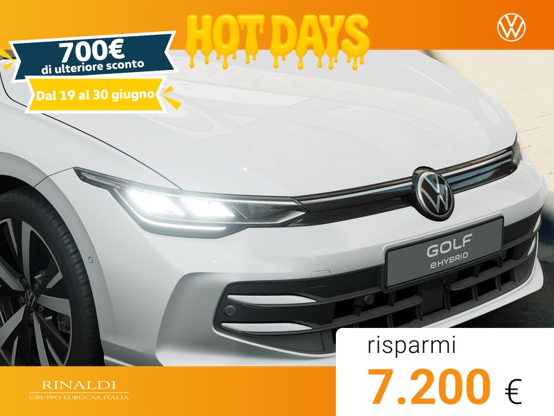 Volkswagen Golf 1.5 tsi ehybrid edition plus 204cv dsg