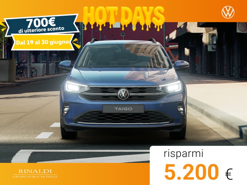 Volkswagen Taigo 1.0 tsi edition plus 95cv