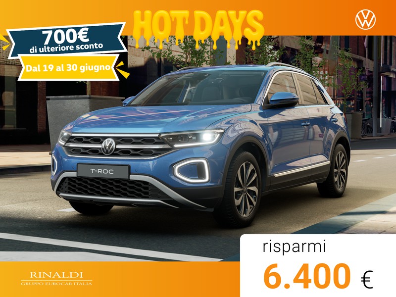 Volkswagen T-Roc 1.0 tsi style 115cv