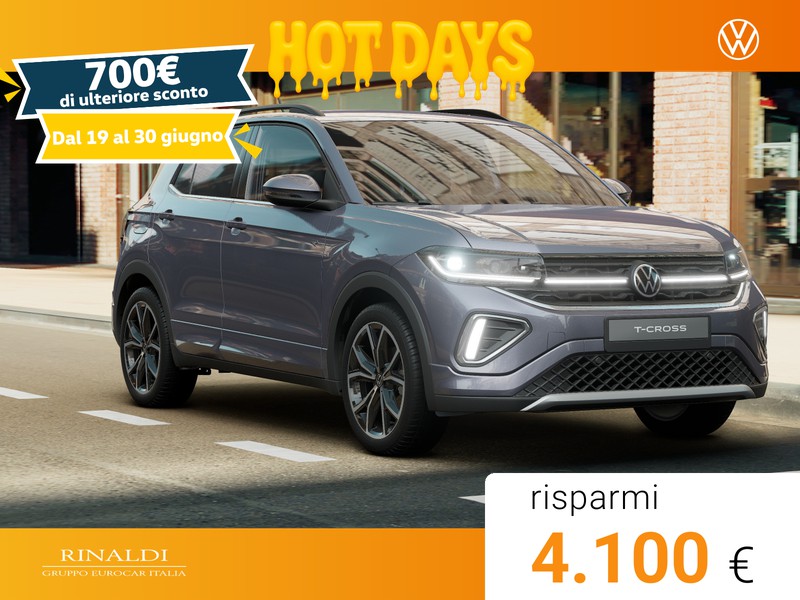 Volkswagen T-Cross 1.0 tsi r-line plus 115cv dsg