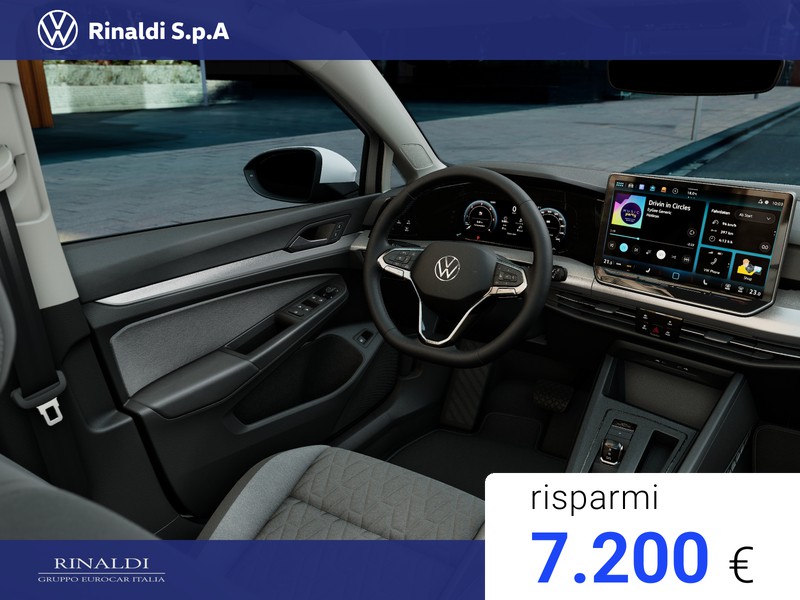 Volkswagen Golf 1.5 tsi ehybrid edition plus 204cv dsg