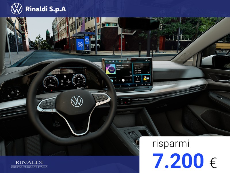 Volkswagen Golf 1.5 tsi ehybrid edition plus 204cv dsg
