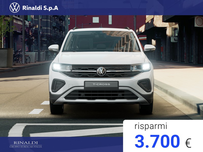 Volkswagen T-Cross 1.0 tsi edition plus 95cv