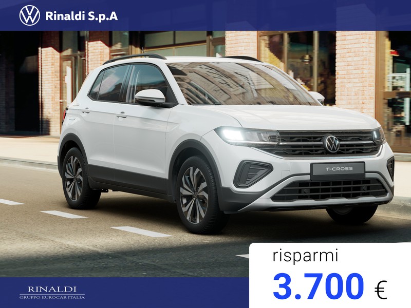 Volkswagen T-Cross 1.0 tsi edition plus 95cv