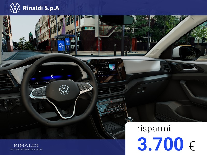 Volkswagen T-Cross 1.0 tsi edition plus 95cv
