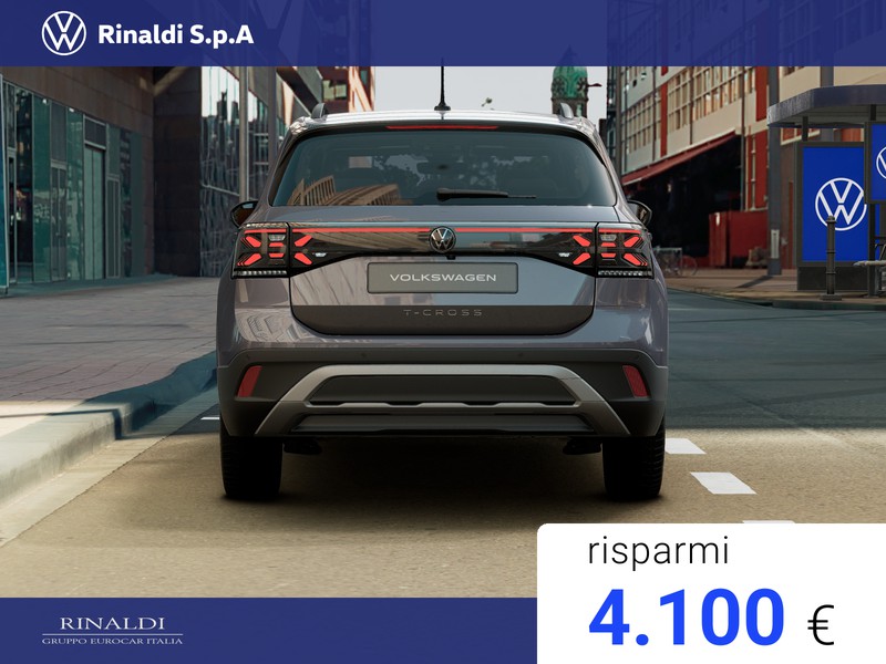Volkswagen T-Cross 1.0 tsi edition plus 115cv dsg