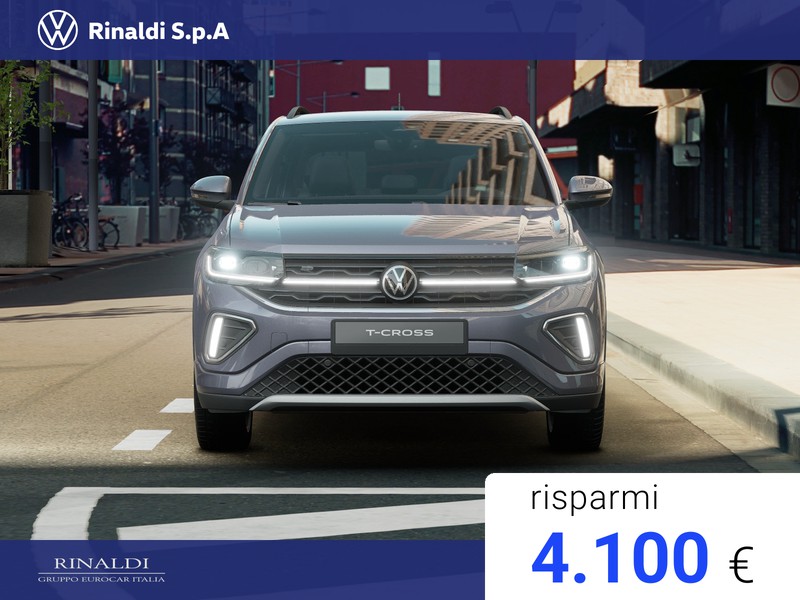 Volkswagen T-Cross 1.0 tsi r-line plus 115cv dsg