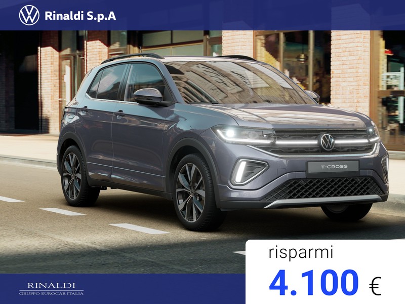 Volkswagen T-Cross 1.0 tsi r-line plus 115cv dsg