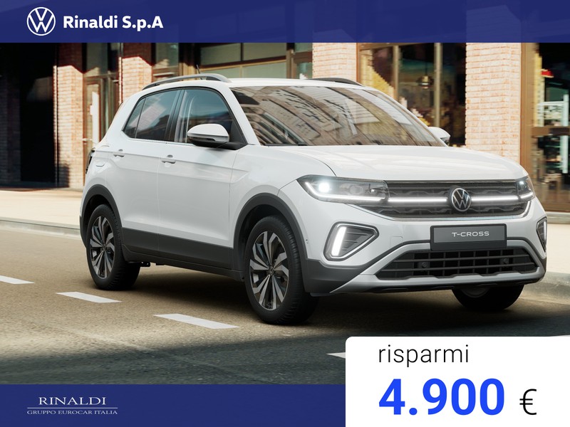Volkswagen T-Cross 1.0 tsi style 115cv dsg