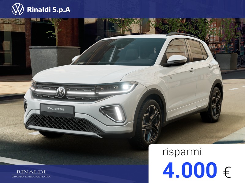 Volkswagen T-Cross 1.0 tsi r-line plus 115cv