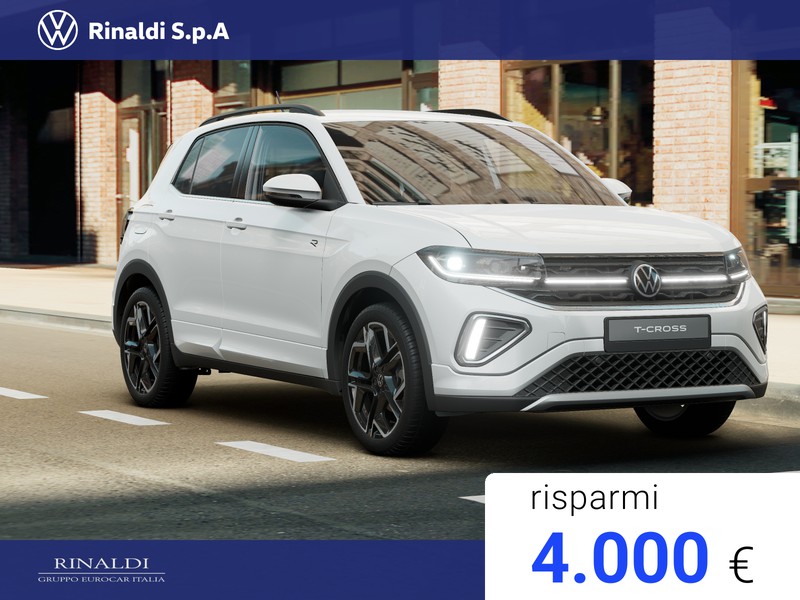 Volkswagen T-Cross 1.0 tsi r-line plus 115cv