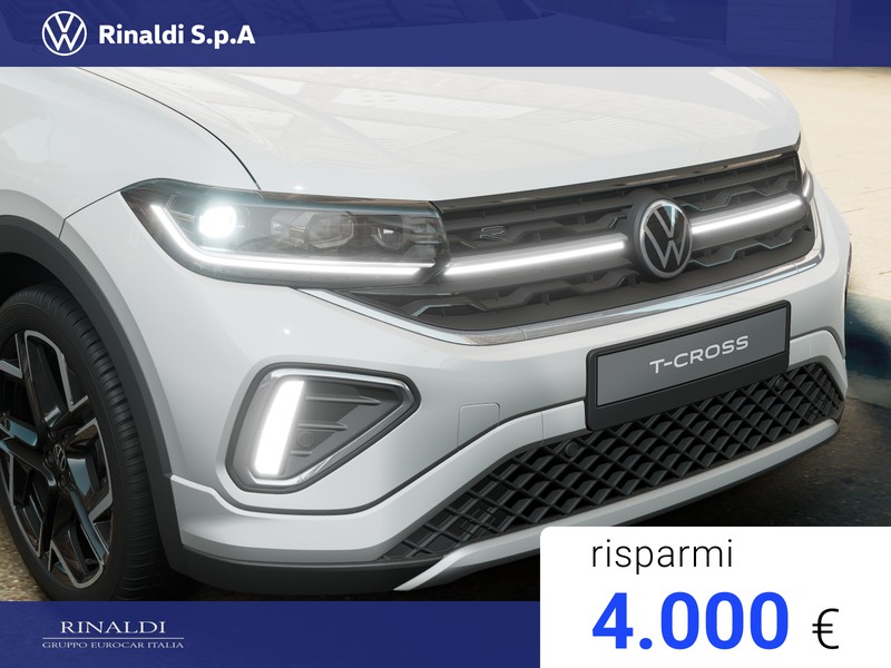 Volkswagen T-Cross 1.0 tsi r-line plus 115cv