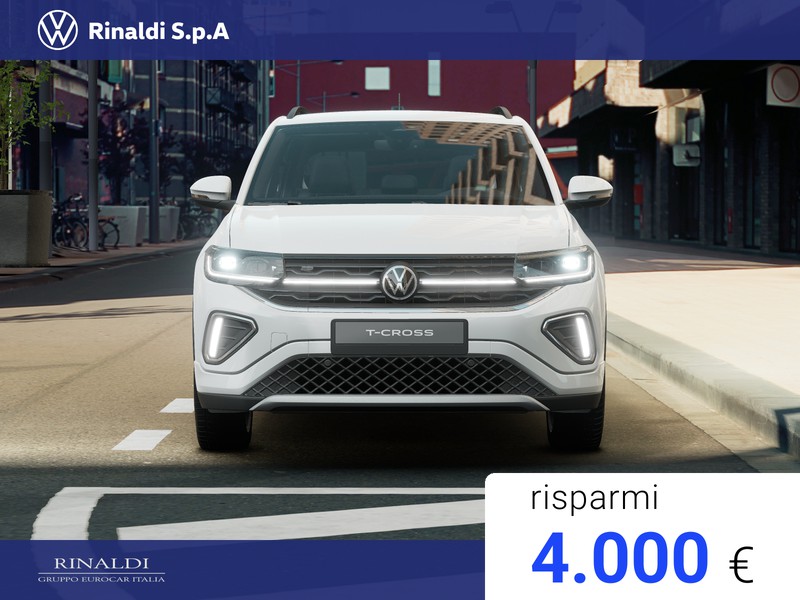 Volkswagen T-Cross 1.0 tsi r-line plus 115cv