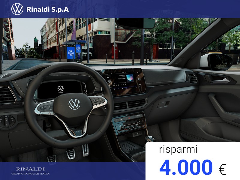 Volkswagen T-Cross 1.0 tsi r-line plus 115cv