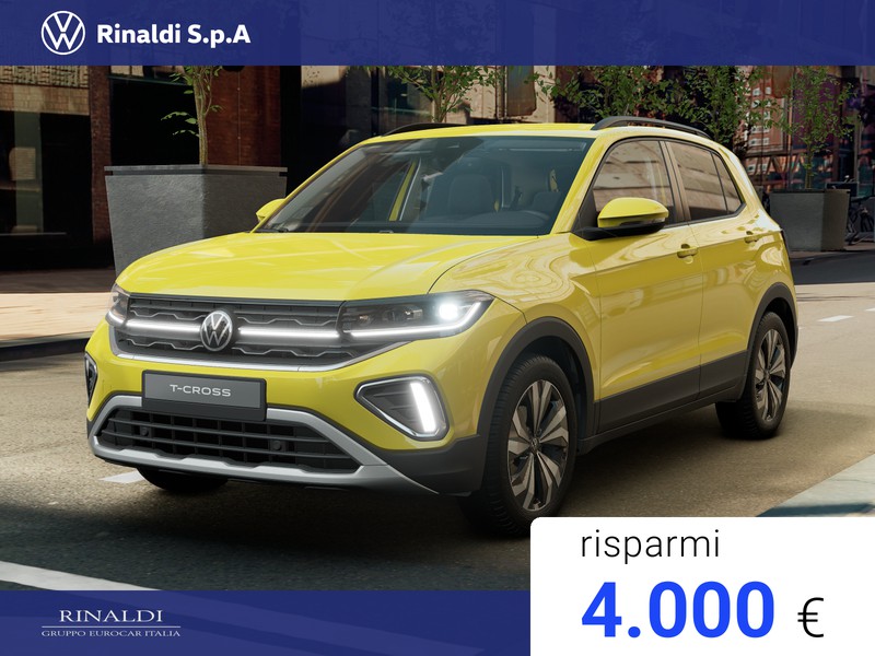 Volkswagen T-Cross 1.0 tsi edition plus 115cv dsg