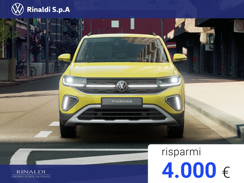 Volkswagen T-Cross 1.0 tsi edition plus 115cv dsg