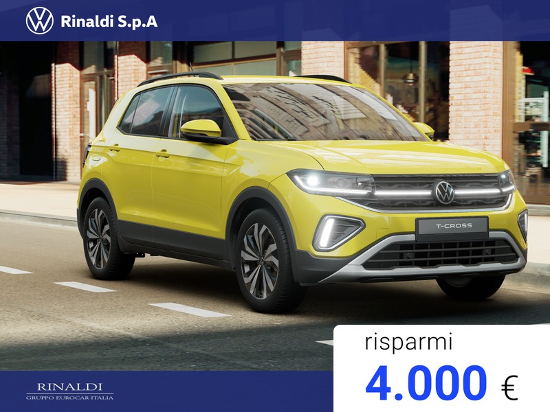 Volkswagen T-Cross 1.0 tsi edition plus 115cv dsg