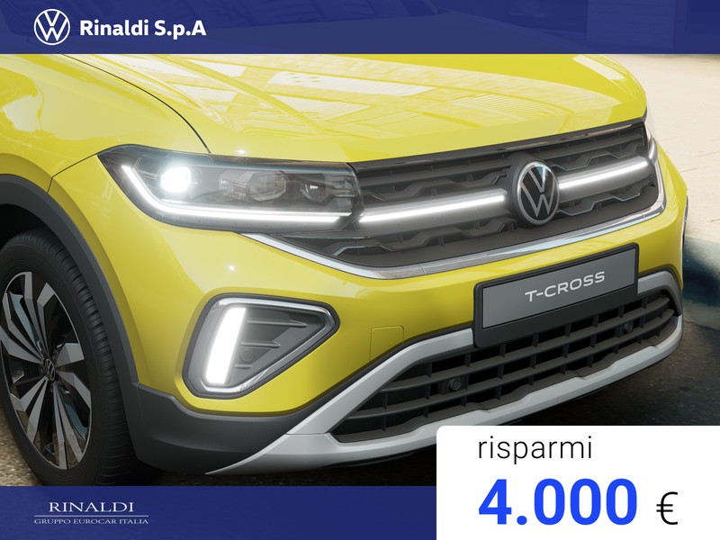 Volkswagen T-Cross 1.0 tsi edition plus 115cv dsg
