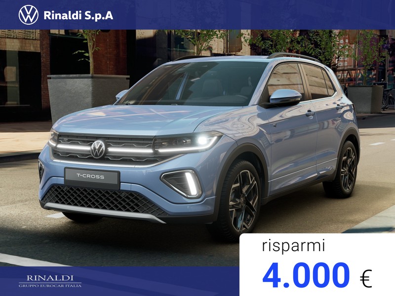 Volkswagen T-Cross 1.0 tsi r-line plus 115cv