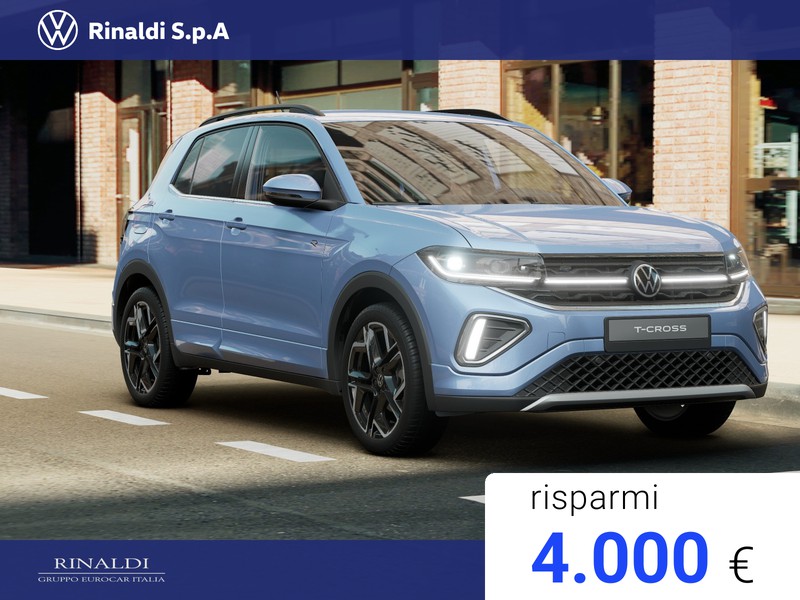 Volkswagen T-Cross 1.0 tsi r-line plus 115cv
