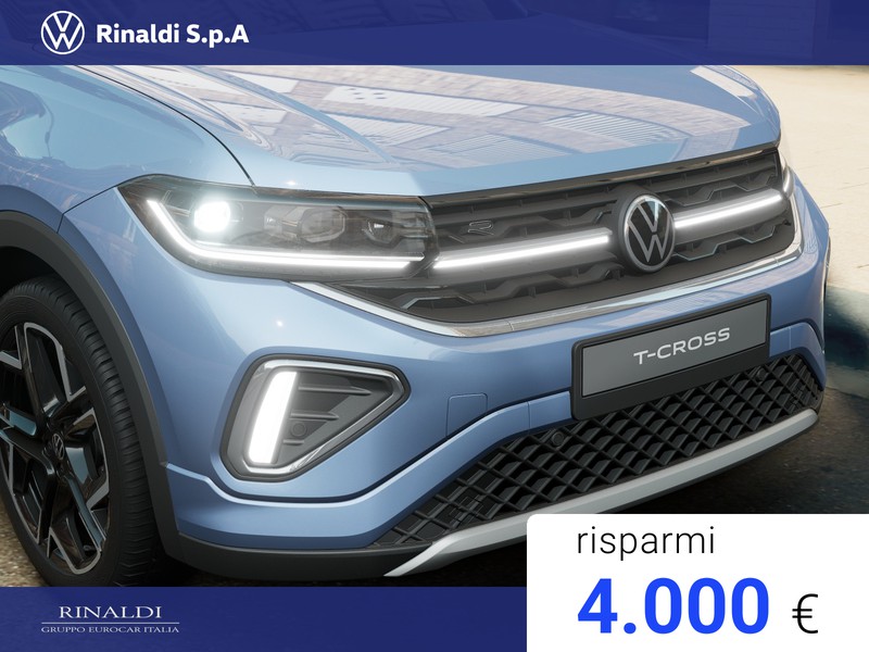 Volkswagen T-Cross 1.0 tsi r-line plus 115cv