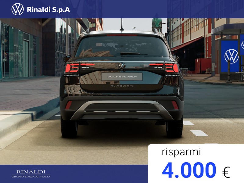 Volkswagen T-Cross 1.0 tsi edition plus 115cv