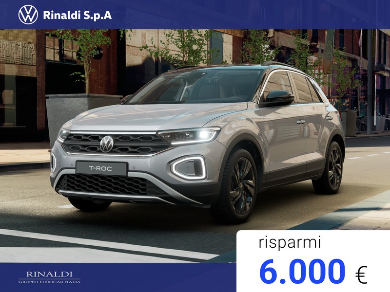 Volkswagen T-Roc 2.0 tdi sport 115cv