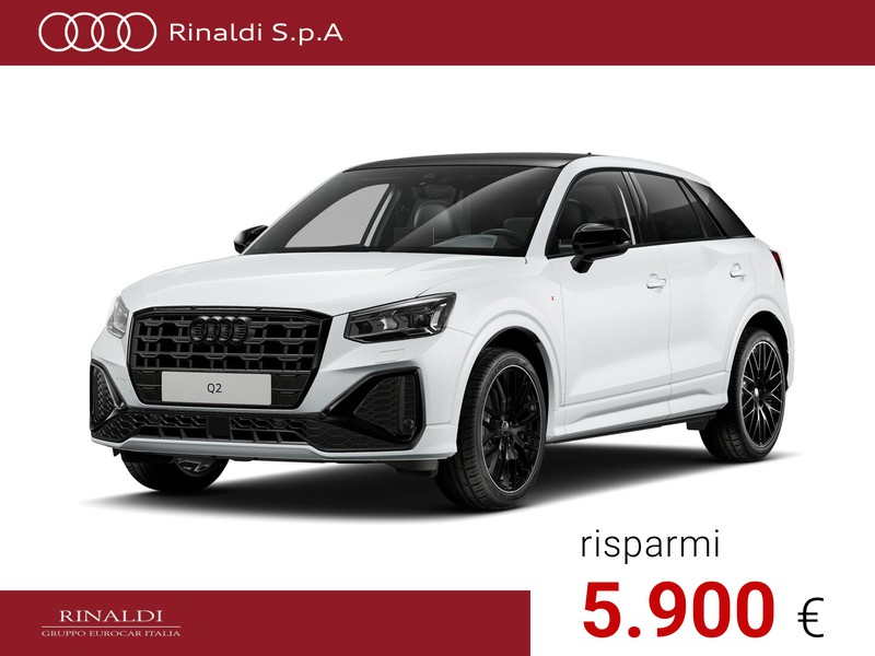 Audi Q2 35 1.5 tfsi identity black s-tronic