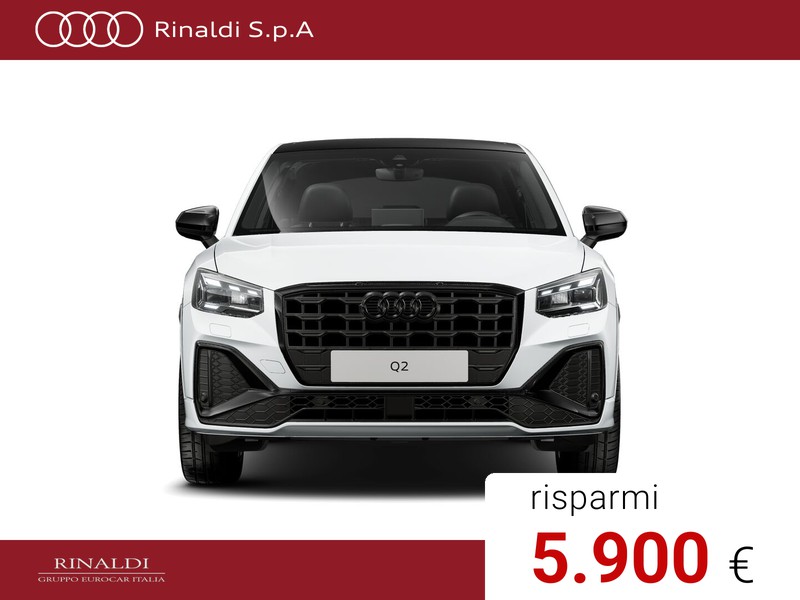 Audi Q2 35 1.5 tfsi identity black s-tronic
