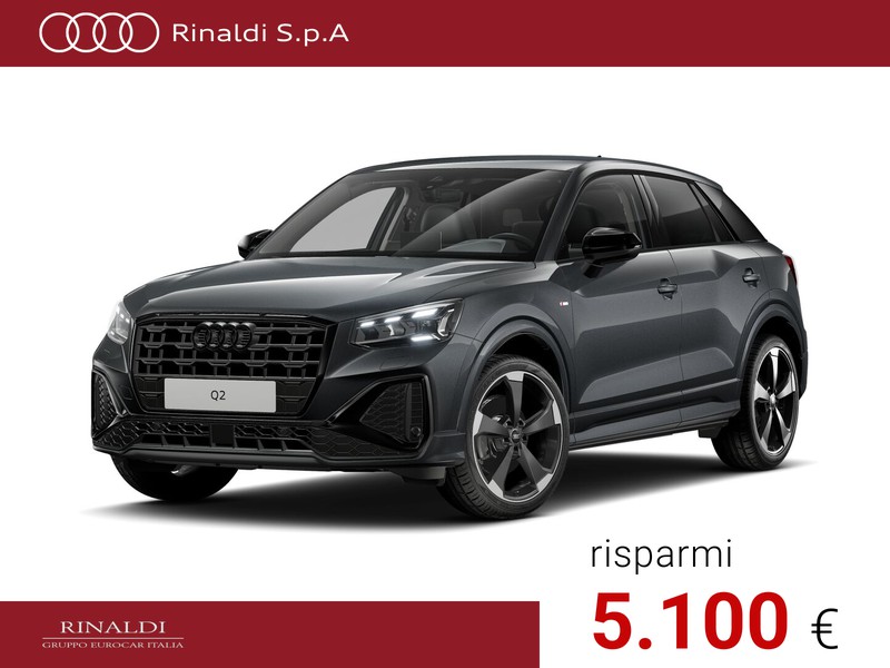 Audi Q2 30 2.0 tdi identity black
