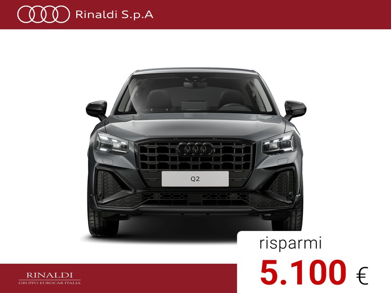 Audi Q2 30 2.0 tdi identity black