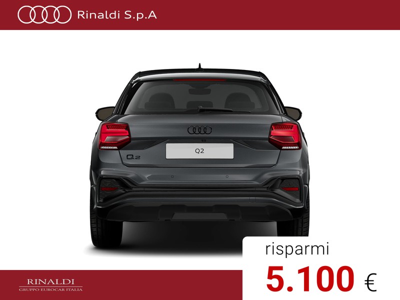 Audi Q2 30 2.0 tdi identity black