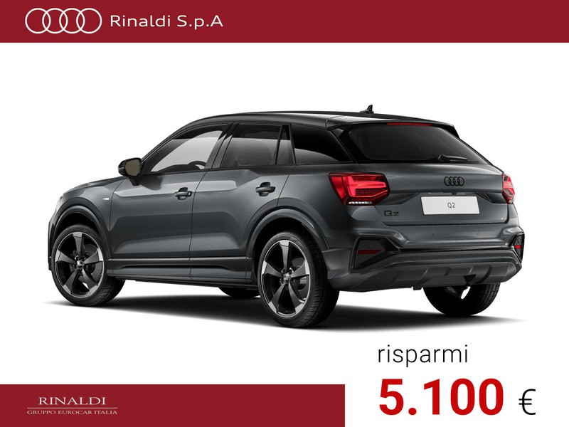 Audi Q2 30 2.0 tdi identity black