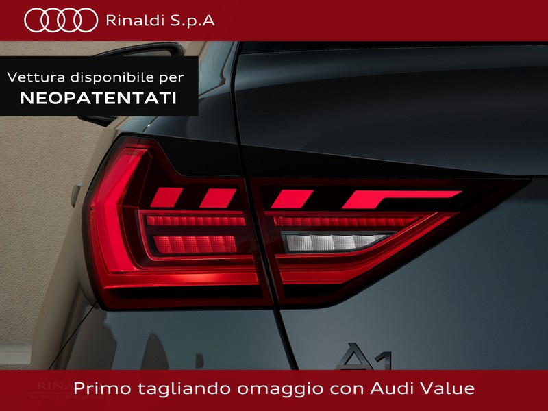 Audi A1 sportback 30 1.0 tfsi s line edition 116cv