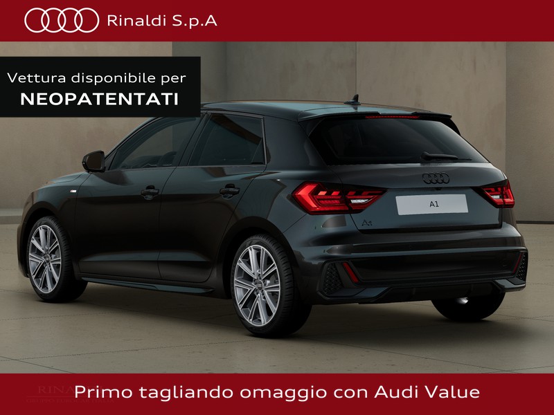 Audi A1 sportback 30 1.0 tfsi s line edition 116cv
