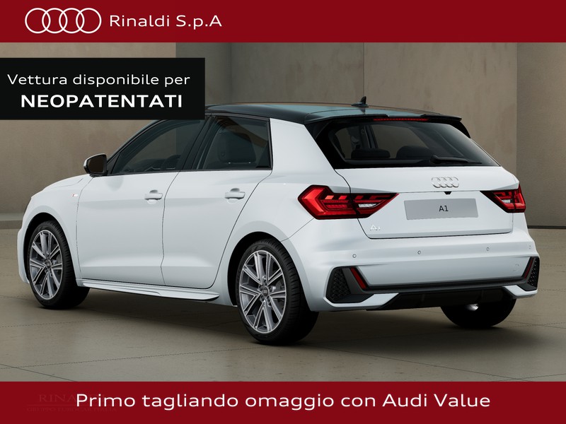 Audi A1 sportback 30 1.0 tfsi s line edition 116cv
