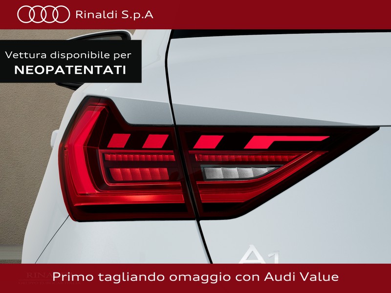 Audi A1 sportback 30 1.0 tfsi s line edition 116cv
