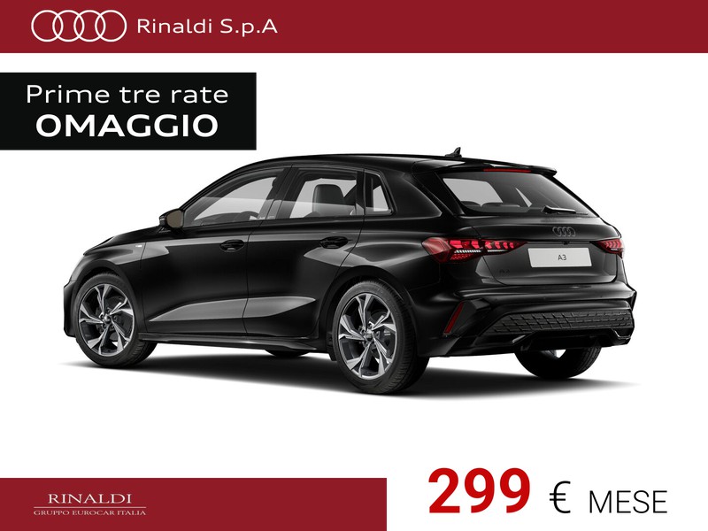 Audi A3 sportback 35 1.5 tfsi mhev s line edition s-tronic