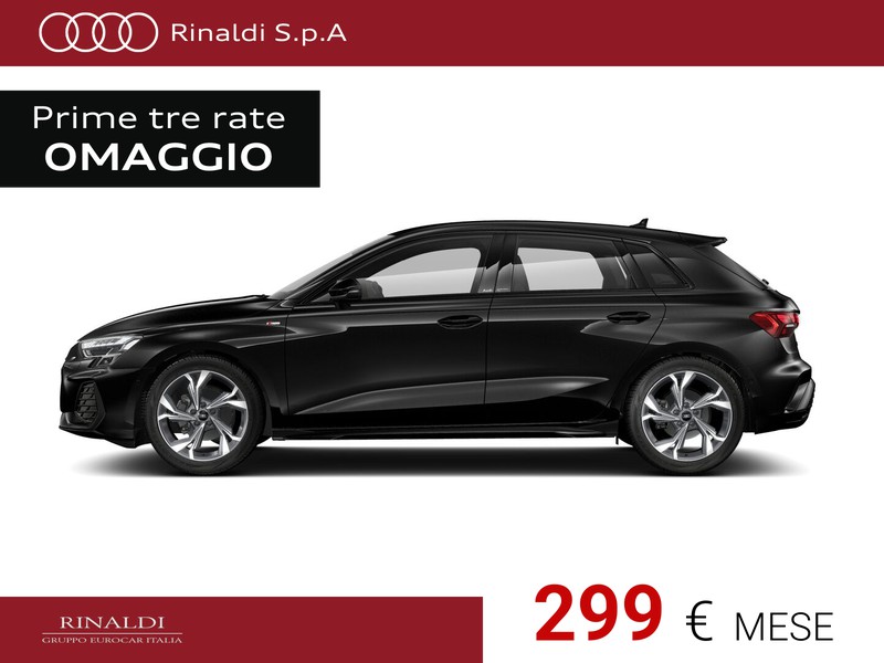 Audi A3 sportback 35 1.5 tfsi mhev s line edition s-tronic