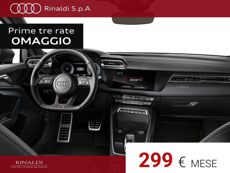 Audi A3 sportback 35 1.5 tfsi mhev s line edition s-tronic