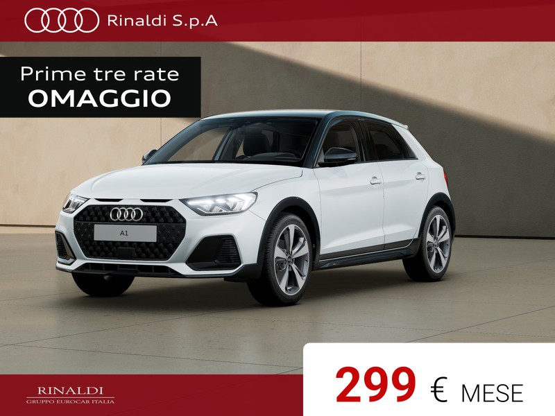 Audi A1 allstreet 30 1.0 tfsi identity contrast 116cv s tronic