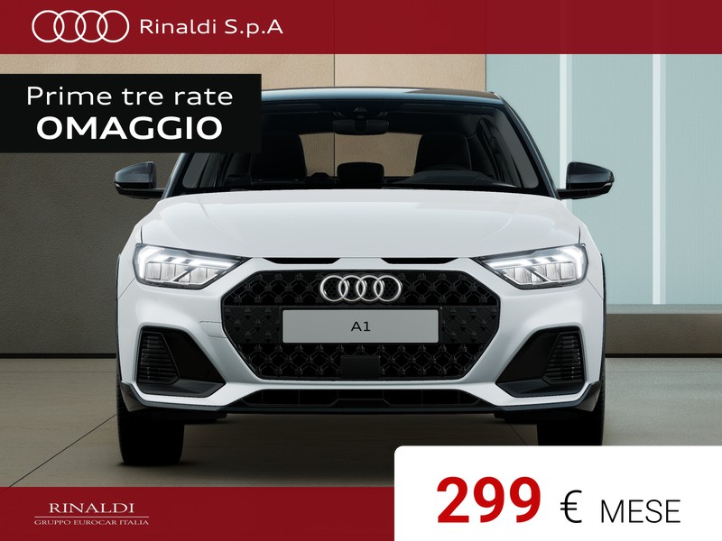Audi A1 allstreet 30 1.0 tfsi identity contrast 116cv s tronic