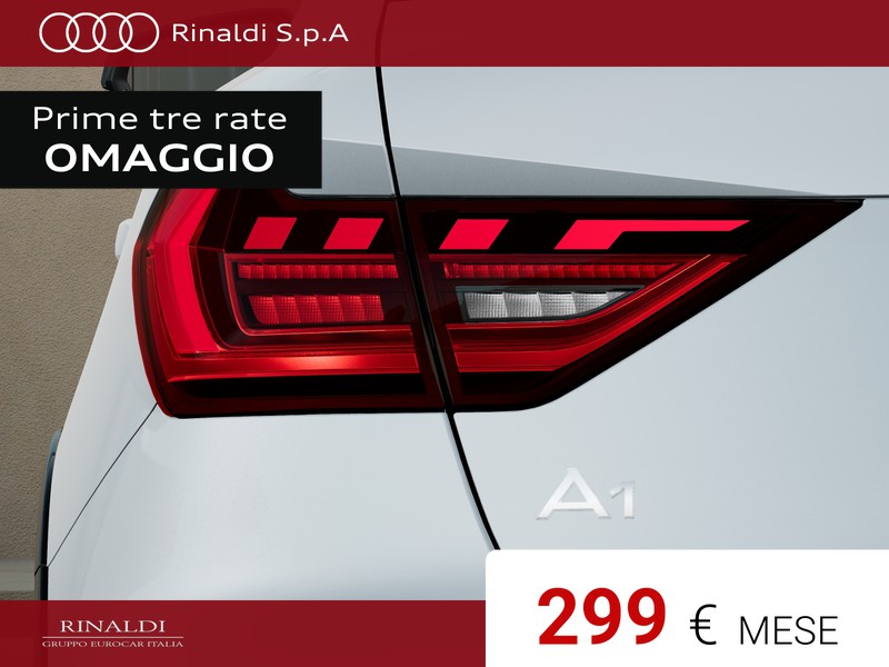 Audi A1 allstreet 30 1.0 tfsi identity contrast 116cv s tronic
