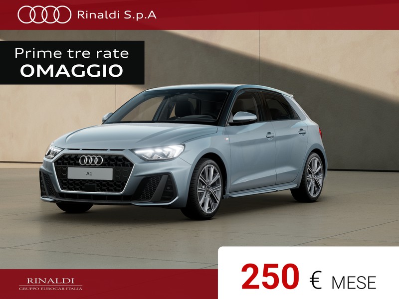 Audi A1 sportback 30 1.0 tfsi s line edition 116cv